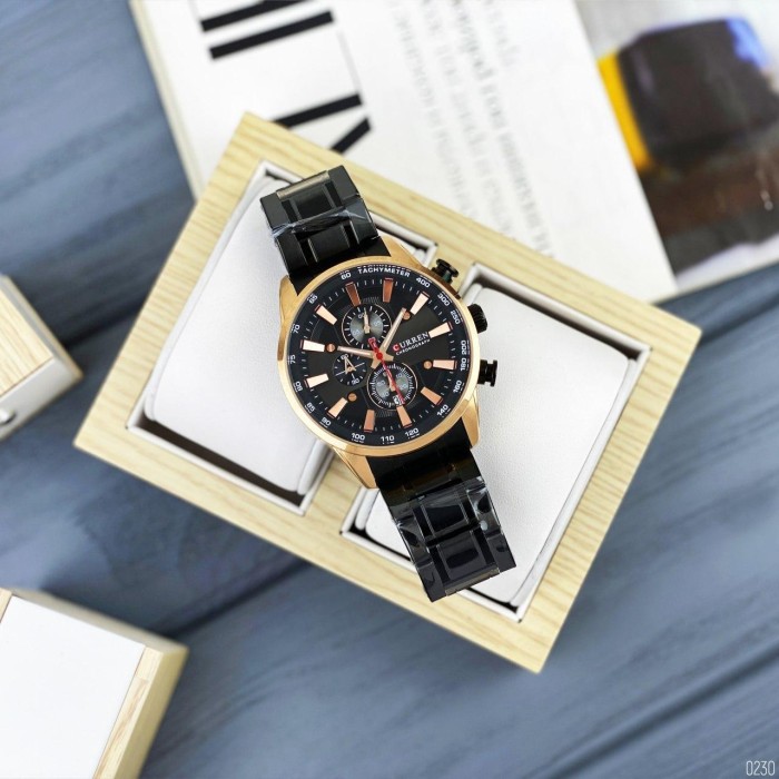 Curren 8351 Black-Cuprum