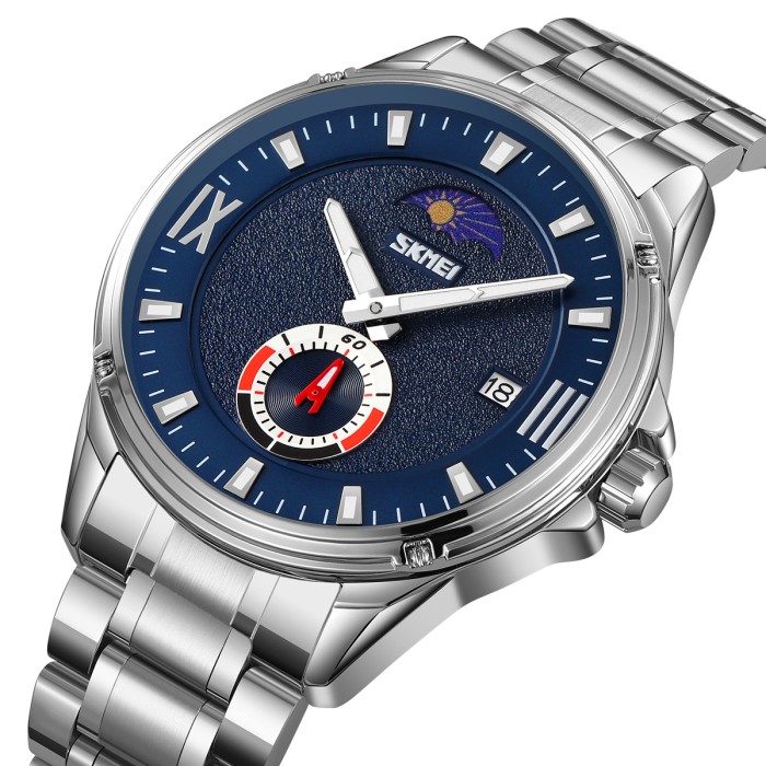 Skmei 9326SIBU Silver-Blue SALE