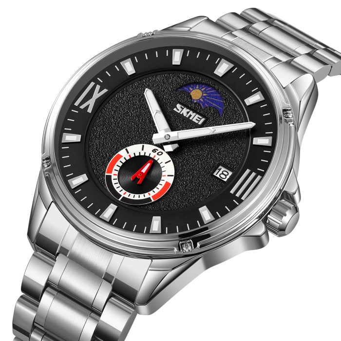 Годинник Skmei 9326SIBK Silver-Black: Стиль та Функціональність