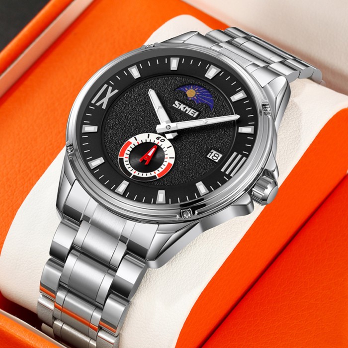 Годинник Skmei 9326SIBK Silver-Black: Стиль та Функціональність
