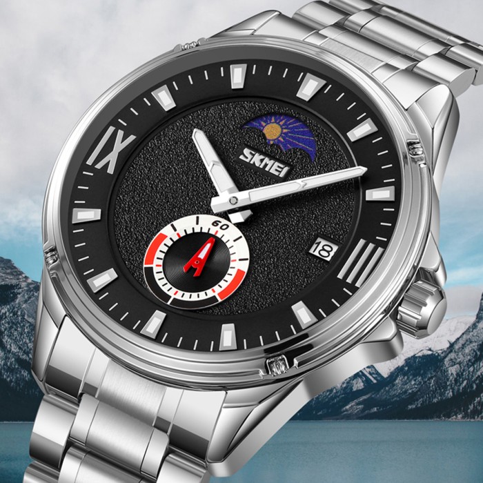 Годинник Skmei 9326SIBK Silver-Black: Стиль та Функціональність