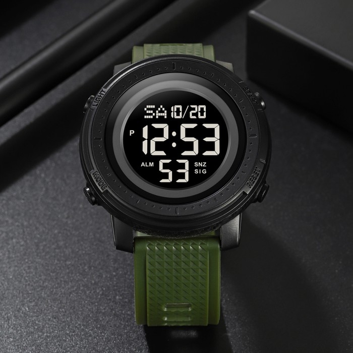 Наручний годинник Skmei 2215AG Армійський зелений