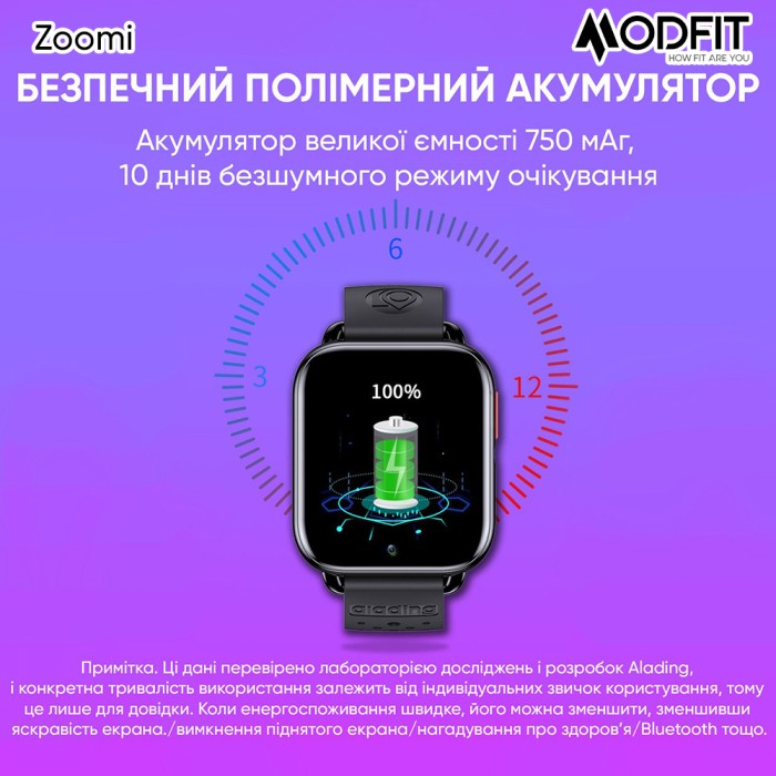 Смарт годинник Modfit Zoomi Pink для дівчаток