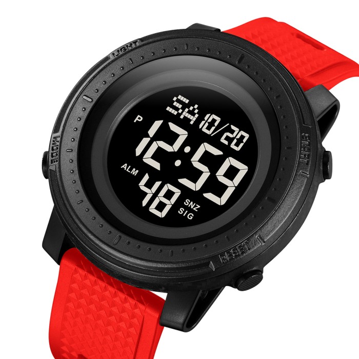 Годинник Skmei 2215RD Red - стильний чоловічий аксесуар