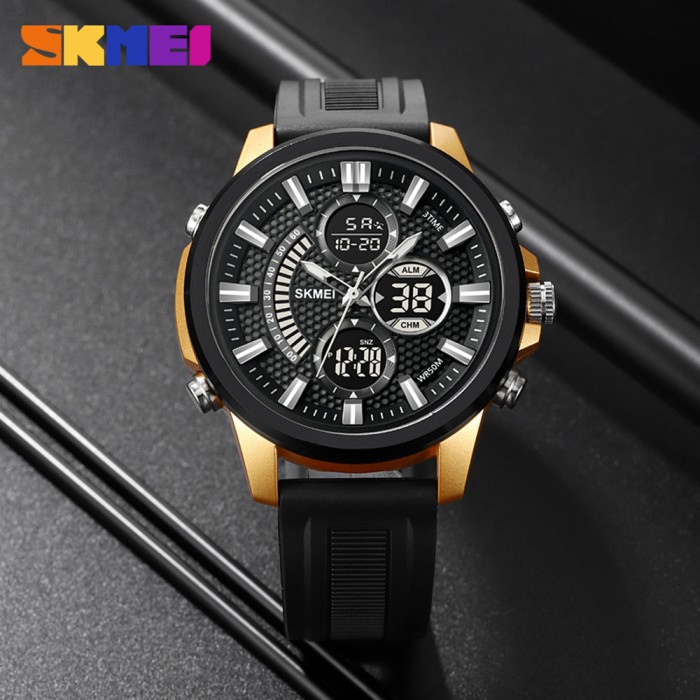 Skmei 2235BKGDBK Black-Gold-Black SALE