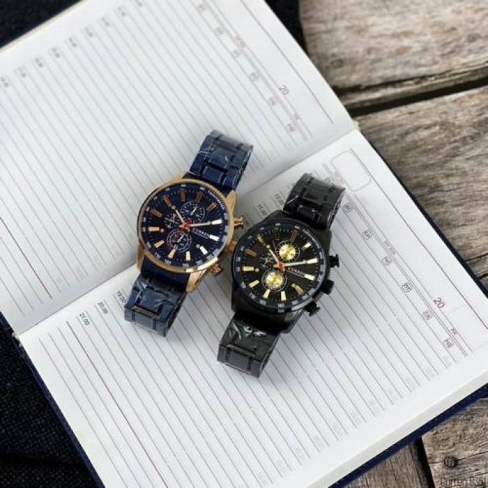 Curren 8351 Blue-Cuprum