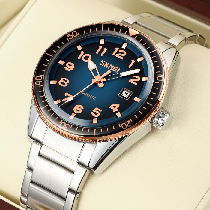 Skmei 9232SRGBU Rose Gold-Blue