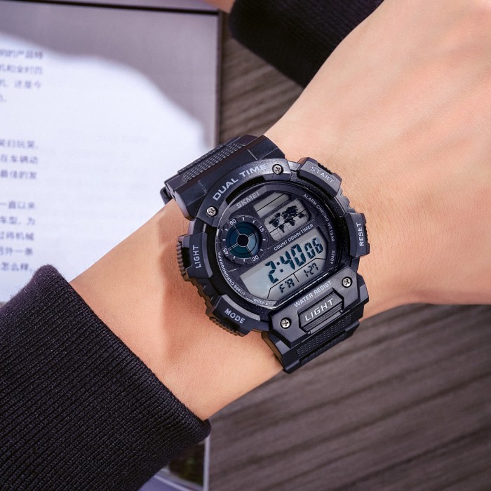 Наручні годинники Skmei 1723BK Black – стиль і функціональність