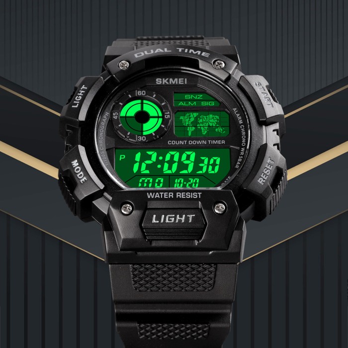 Наручні годинники Skmei 1723BK Black – стиль і функціональність