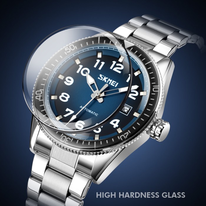 Skmei 9232SSIBU Silver/blue-steel strap