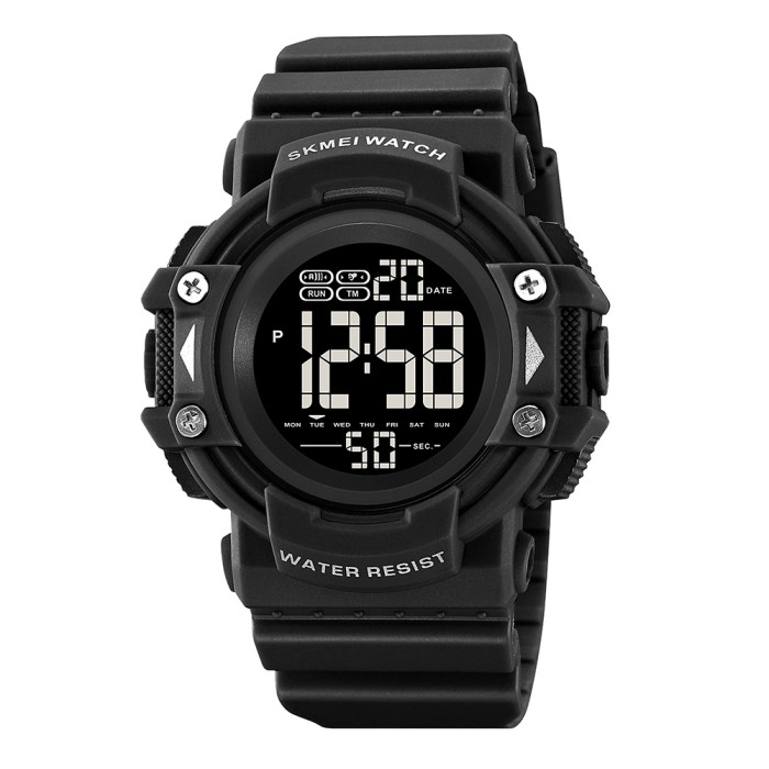 Спортивний наручний годинник Skmei 2195BKBK Black