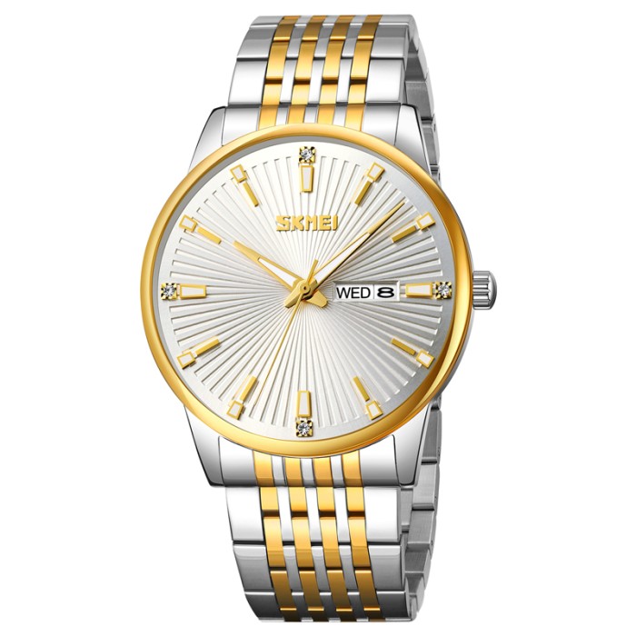 Годинник Skmei 9323TGDSI Silver/Gold-Silver