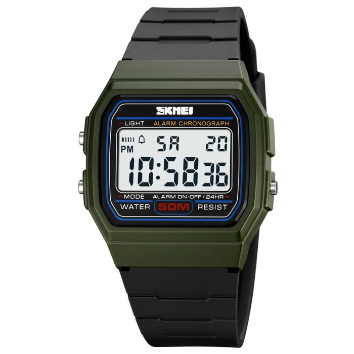 Годинник Skmei 2042AG Army Green – Спортивний аксесуар