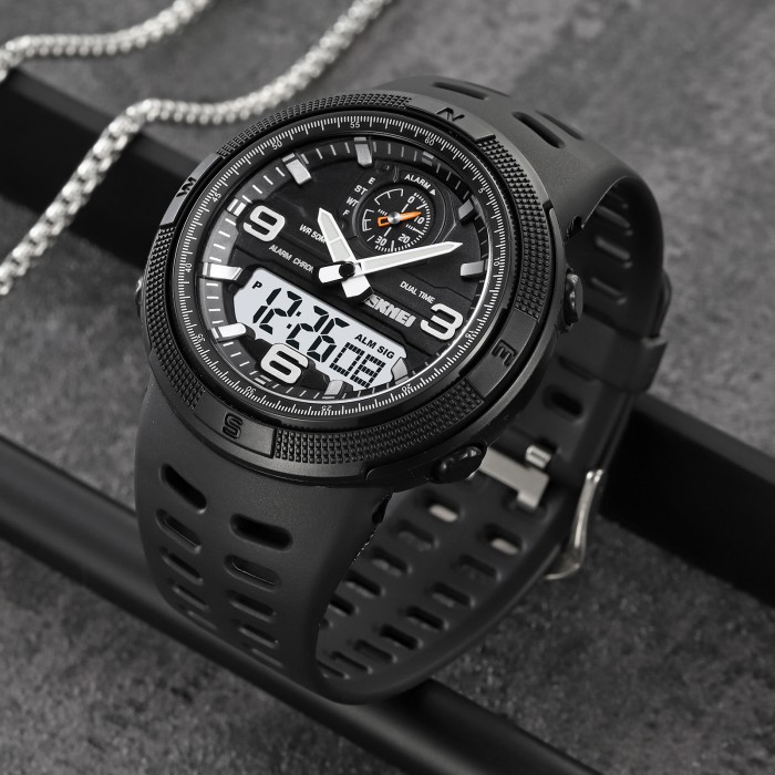 Наручний годинник Skmei 1655BKWT Black-White