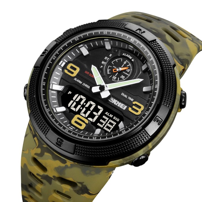 Skmei 1655CMGNBK Camo Green-Black