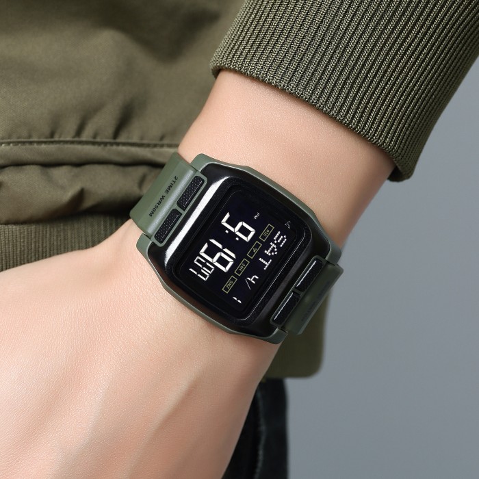 Наручні годинники Skmei 2193AG Army Green для активних чоловіків