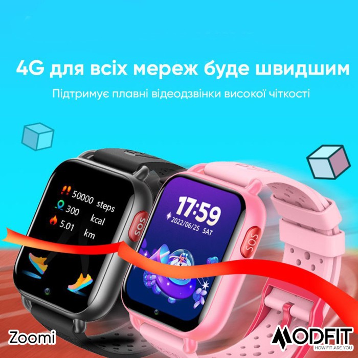 Смарт годинник Modfit Zoomi All Black