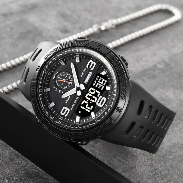 Годинник Skmei 1655BKBK Black – Стиль та Функціональність