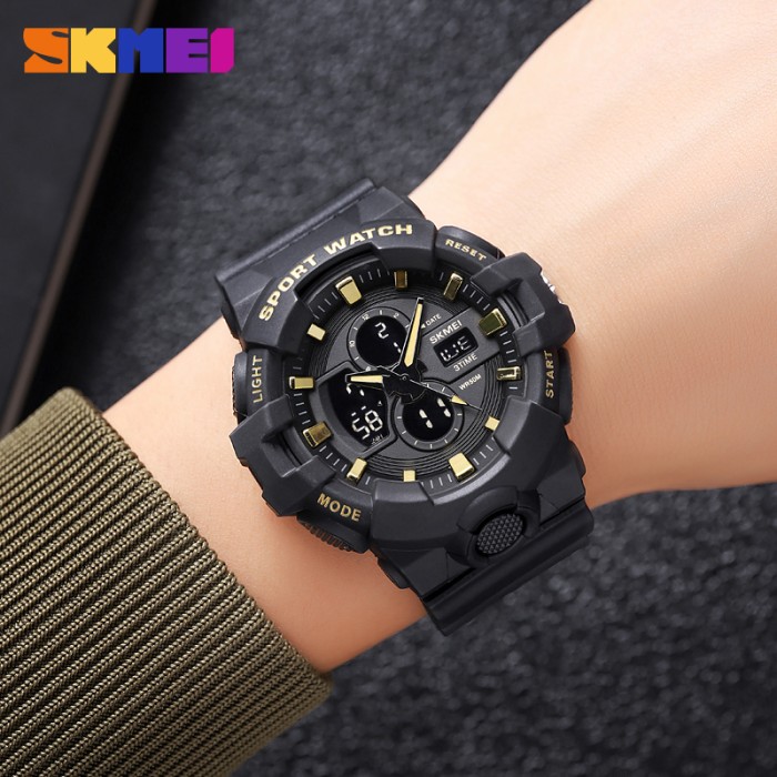 Наручні годинники Skmei 2117BKGD Black-Gold