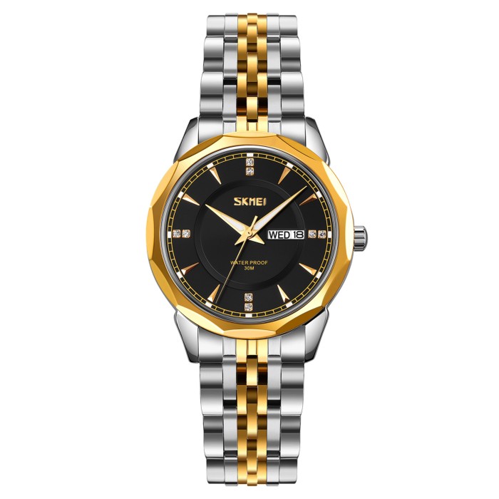 Наручні годинники Skmei 9264TGDBK Silver/Gold-Black