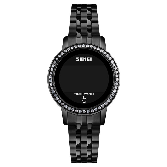 Жіночий наручний годинник Skmei 1669BK Black