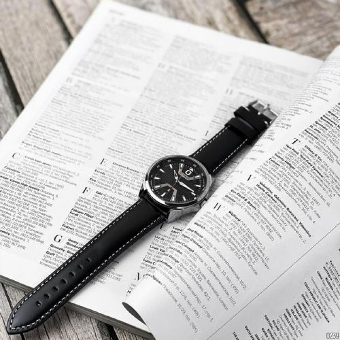 Curren 8379 Silver-Black