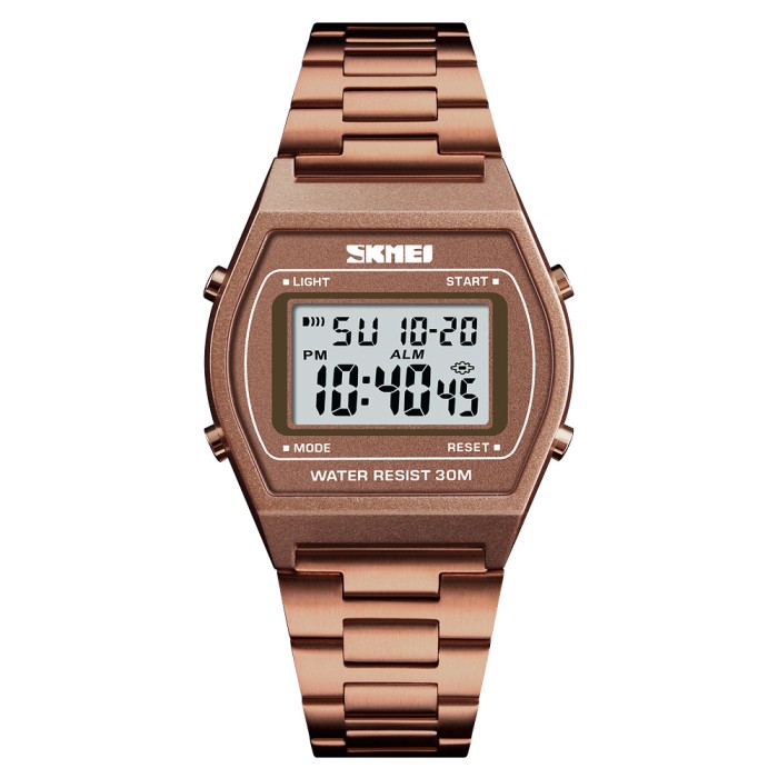 Годинник Skmei 1328CG Coffee Gold: стиль і функціональність