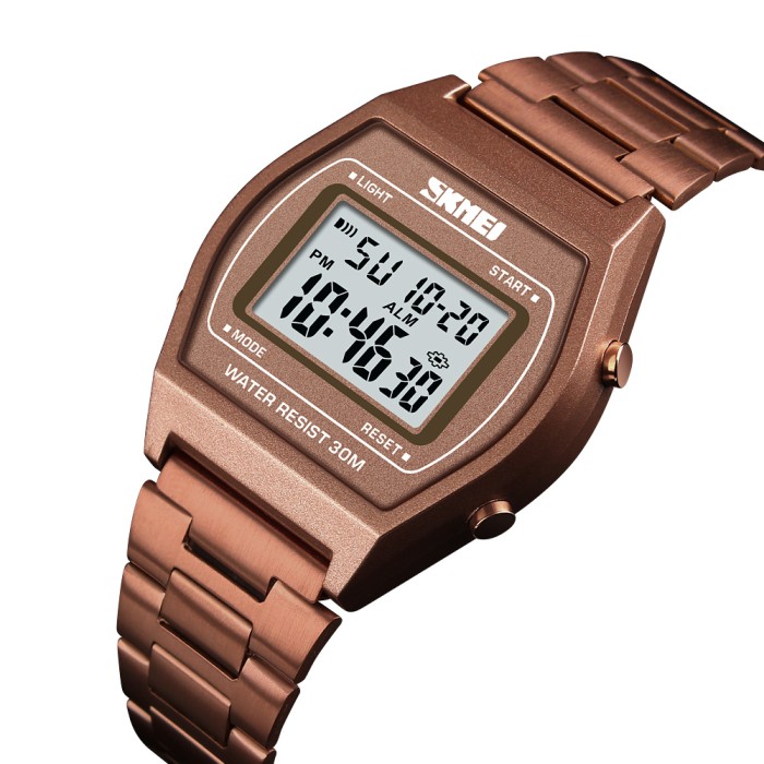 Годинник Skmei 1328CG Coffee Gold: стиль і функціональність