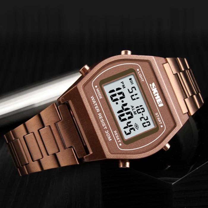 Годинник Skmei 1328CG Coffee Gold: стиль і функціональність