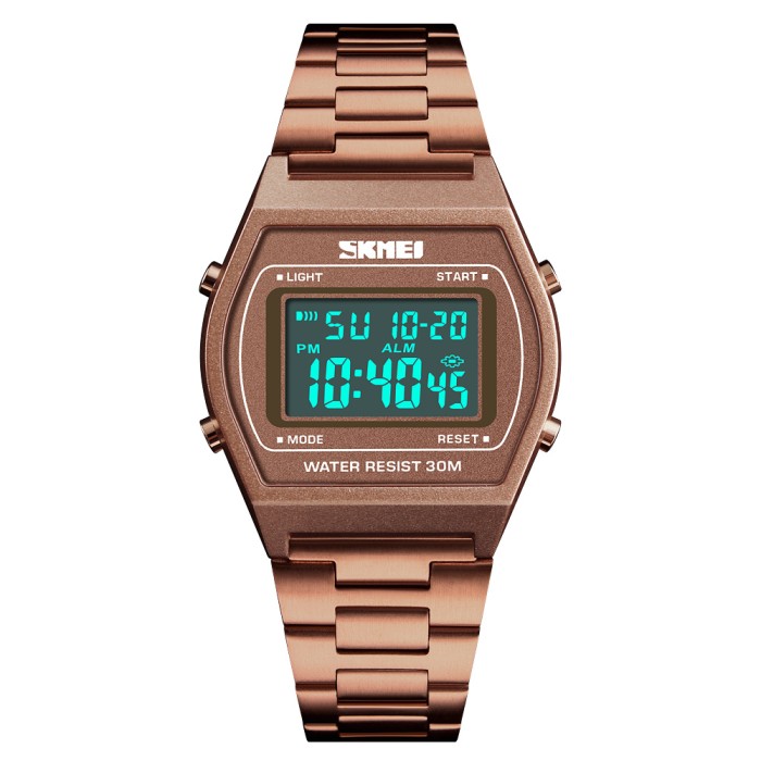 Годинник Skmei 1328CG Coffee Gold: стиль і функціональність