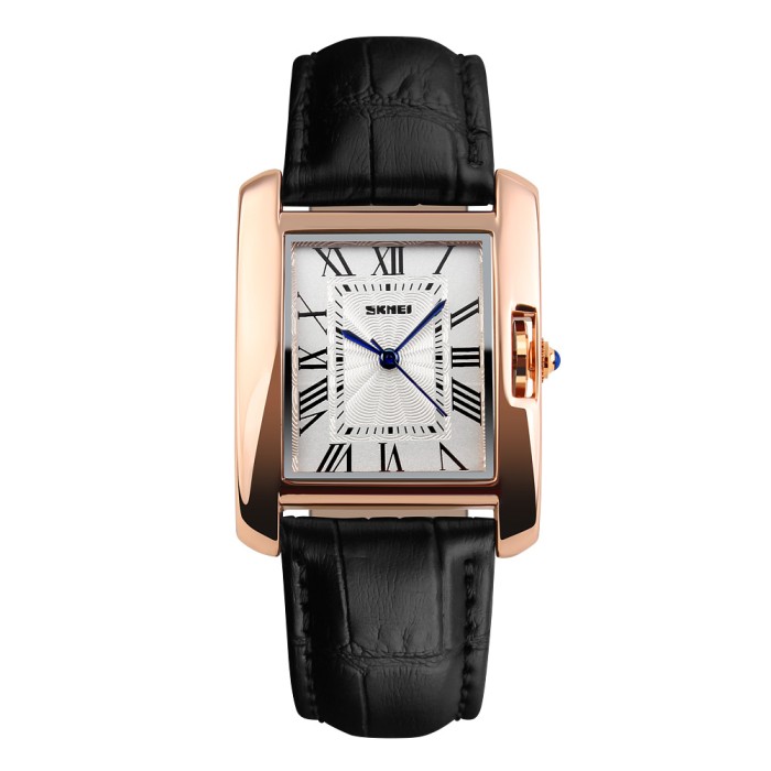 Годинник Skmei 1085BK Black - стильний жіночий аксесуар