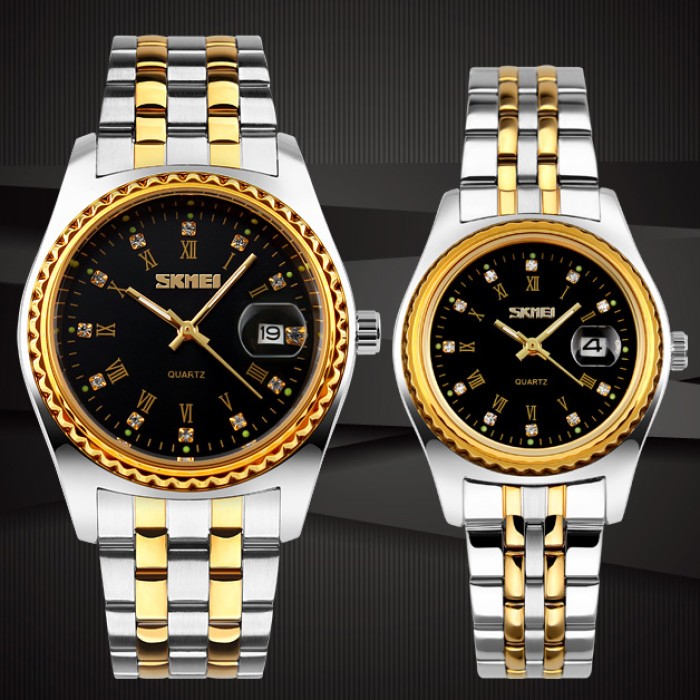 Наручний годинник Skmei 9098BK-B Black Men