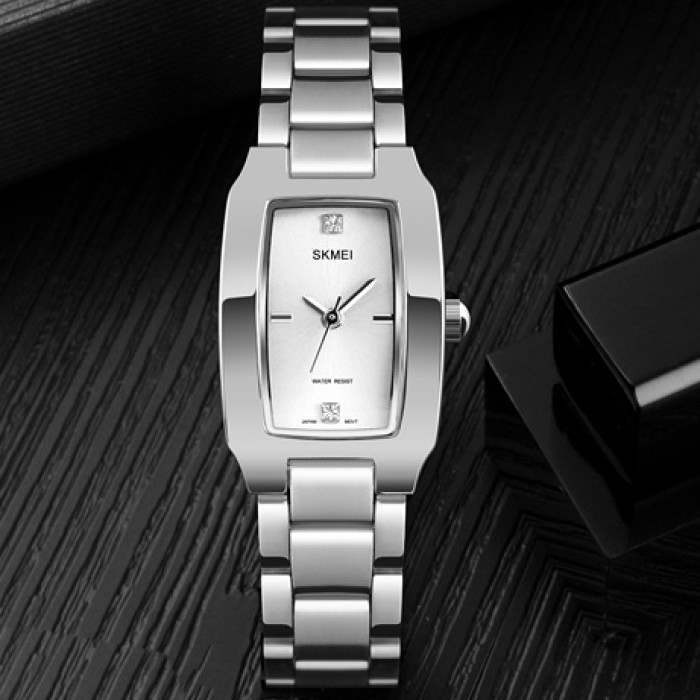 Жіночий наручний годинник Skmei 1400SI Silver