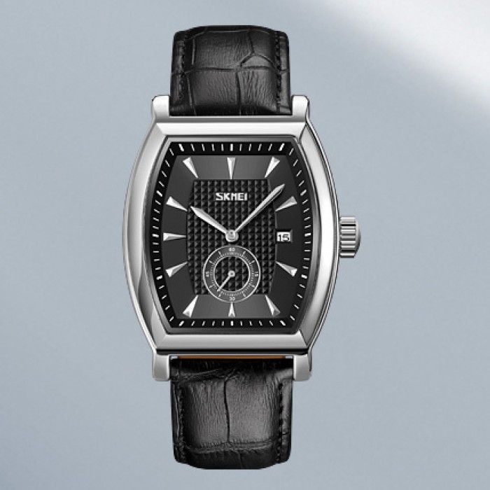 Годинник Skmei 9306SIBK Silver-Black – класичний стиль і функціональність