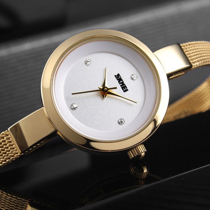 Жіночий наручний годинник Skmei 1390GD Gold