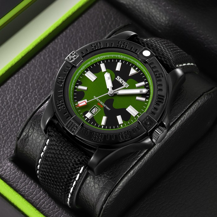 Годинники Skmei 9339CMGN Camo Green – стиль та функціональність