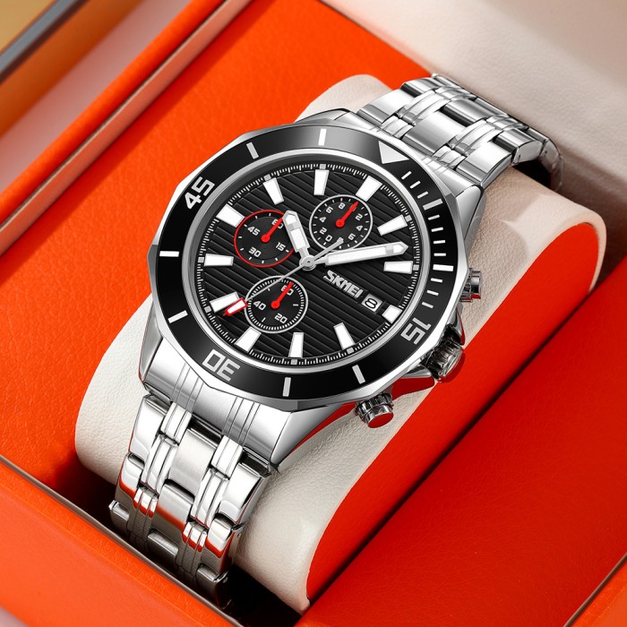 Skmei 9335SIBK Silver-Black