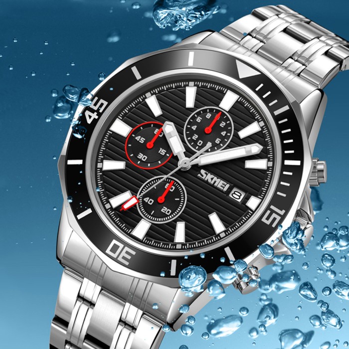 Skmei 9335SIBK Silver-Black