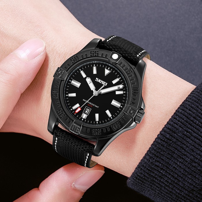 Годинник Skmei 9339BK Black - Стиль та Практичність