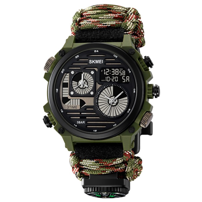 Наручні годинники Skmei 2202NCMGN Camo Green