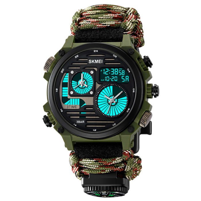 Наручні годинники Skmei 2202NCMGN Camo Green