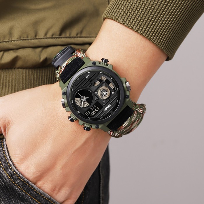 Наручні годинники Skmei 2202NCMGN Camo Green