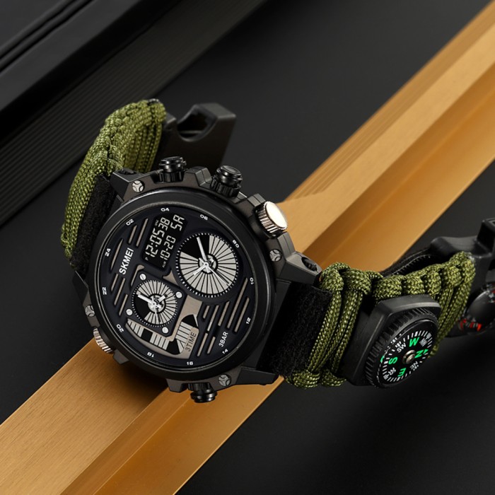 Годинник Skmei 2202NAG Army Green: Ваш надійний супутник