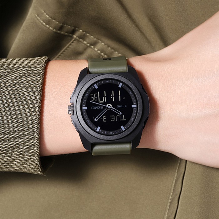 Годинники Skmei 2199AG в армійському зеленому кольорі