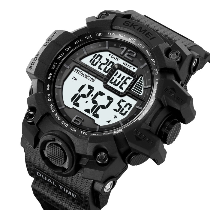 Наручний годинник Skmei 2245BKWT Black-White