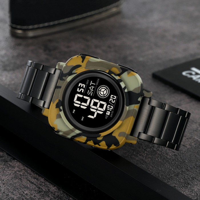 Годинник Skmei 2131CMGN Camo Green – Стиль та Практичність