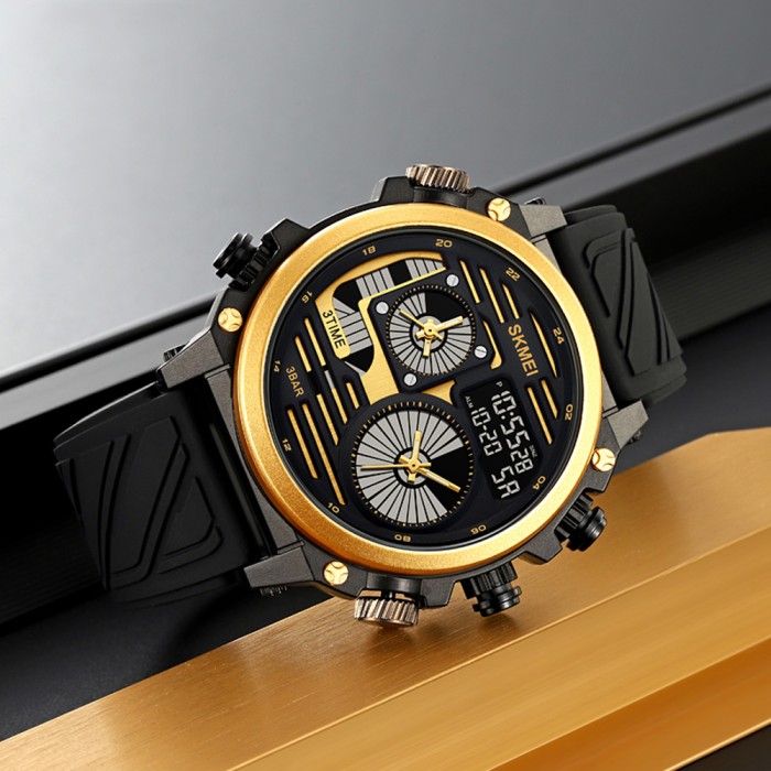 Skmei 2202PBKGD Black-Gold