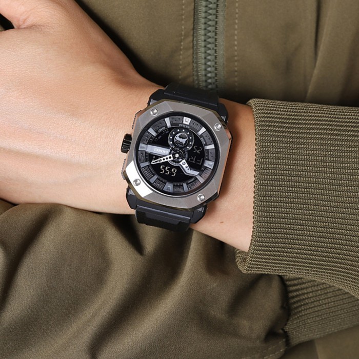 Годинник Skmei 2272SIBK Silver-Black