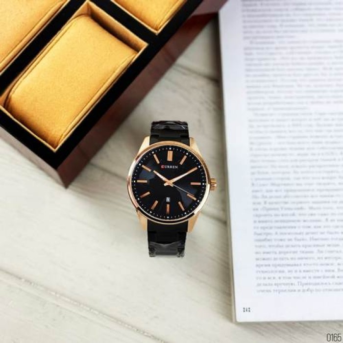 Curren 8366 Black-Gold