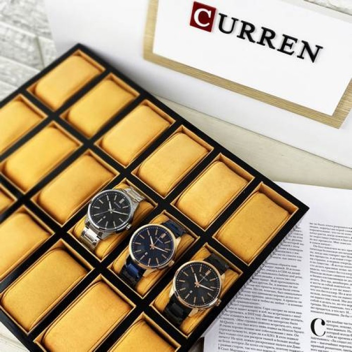 Curren 8366 Black-Gold